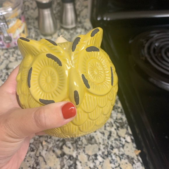 Owl candle holder - Picture 2 of 3